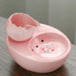 Flowing water fountain, living water cat, feeding water, drinking water artifact