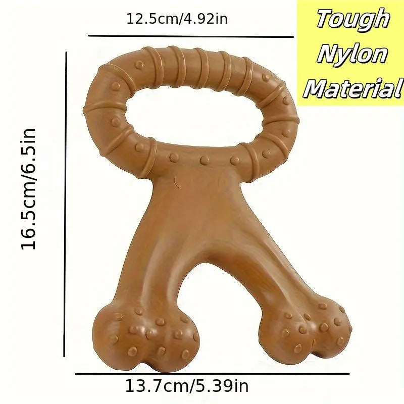 Gift for Pets, Dog Chew Toy, Durable Chew, Interactive Tough Chewer, Beef Flavor Indestructible Teeth Cleaning Toy, Interactive Dog Toy, Suitable for Small, Medium, Large, Extra Large Dogs