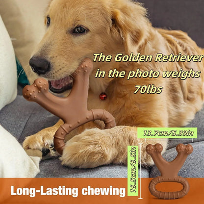Gift for Pets, Dog Chew Toy, Durable Chew, Interactive Tough Chewer, Beef Flavor Indestructible Teeth Cleaning Toy, Interactive Dog Toy, Suitable for Small, Medium, Large, Extra Large Dogs