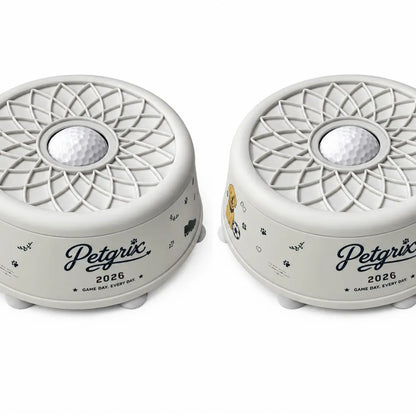 Petgrix Soccer Slow Feeder Dog Bowl | Interactive No-Spill Lick Bowl with Strong Suction Base for Peanut Butter & Wet Food