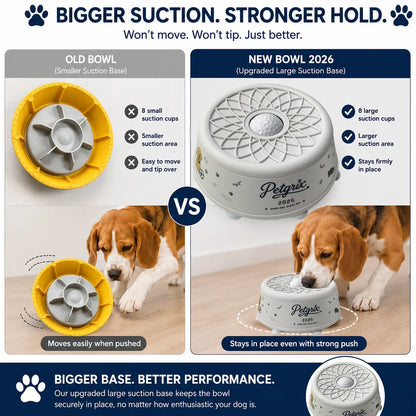 Petgrix Soccer Slow Feeder Dog Bowl | Interactive No-Spill Lick Bowl with Strong Suction Base for Peanut Butter & Wet Food